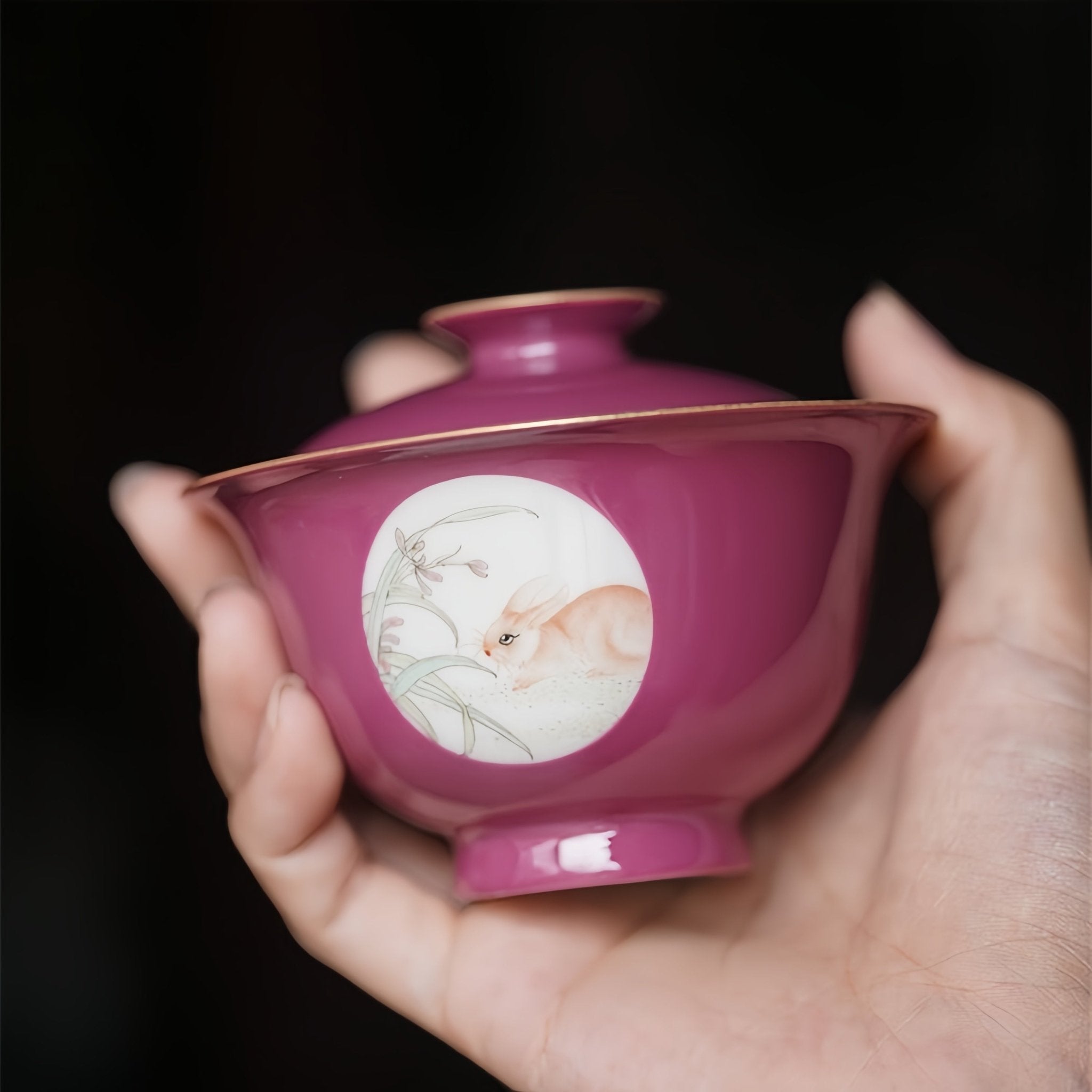 Yu Tu 100cc - Jing De Zhen Porcelain Teacup - zycs_China