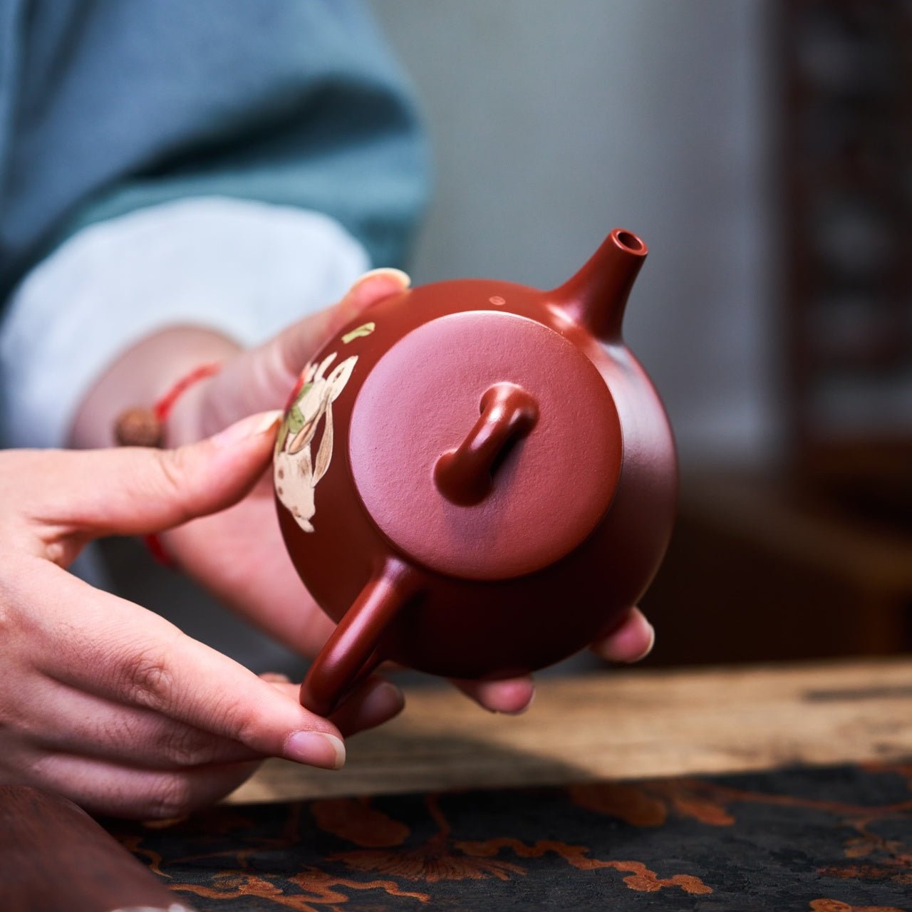 Yu Tu Shi Piao 160cc - Yixing Handmade Teapot - zycs_China