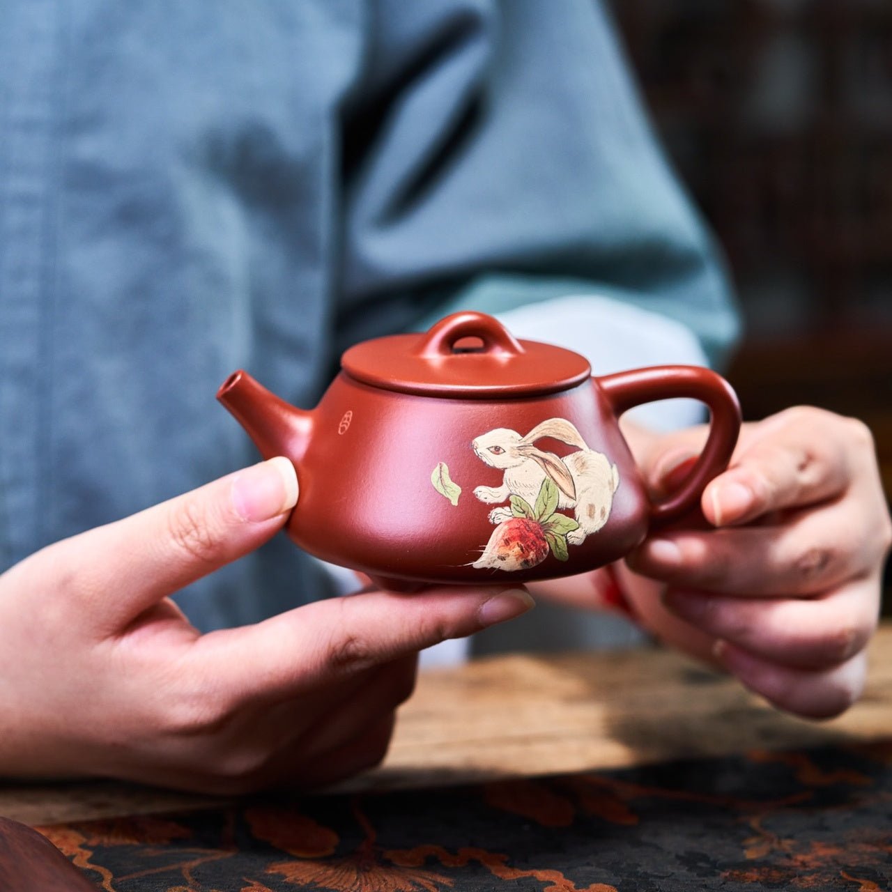Yu Tu Shi Piao 160cc - Yixing Handmade Teapot - zycs_China