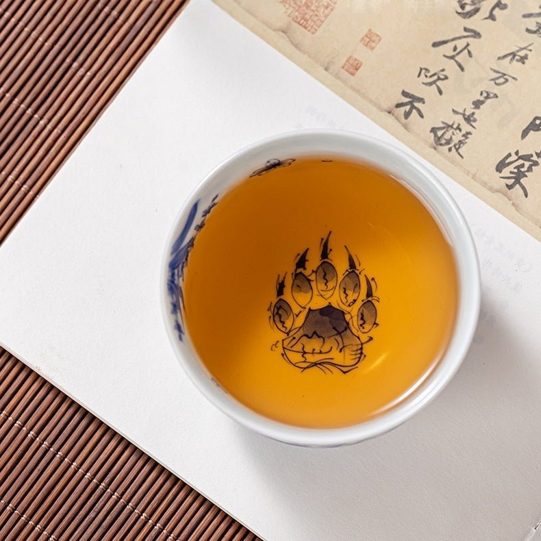 Yu Yu Xiong Zhang 150cc - Jing De Zhen Porcelain Gaiwan - zycs_China