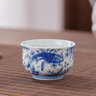 Yu Yu Xiong Zhang 150cc - Jing De Zhen Porcelain Gaiwan zycschina