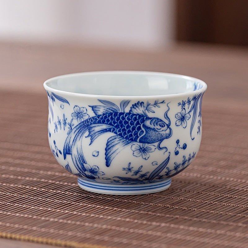 Yu Yu Xiong Zhang 150cc - Jing De Zhen Porcelain Gaiwan - zycs_China