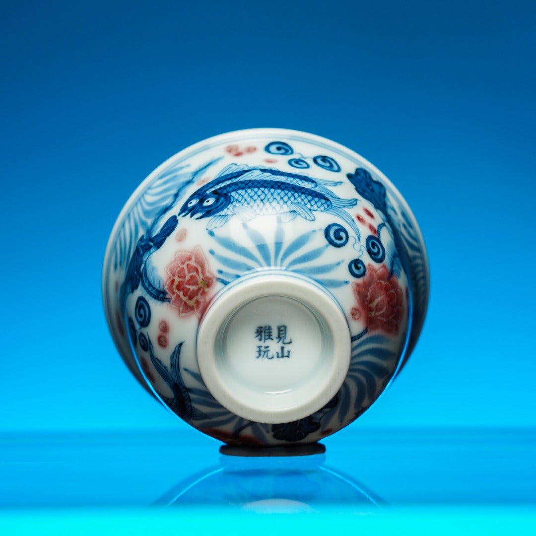 Yu Zao 140cc - Jing De Zhen Porcelain Gaiwan - zycs_China