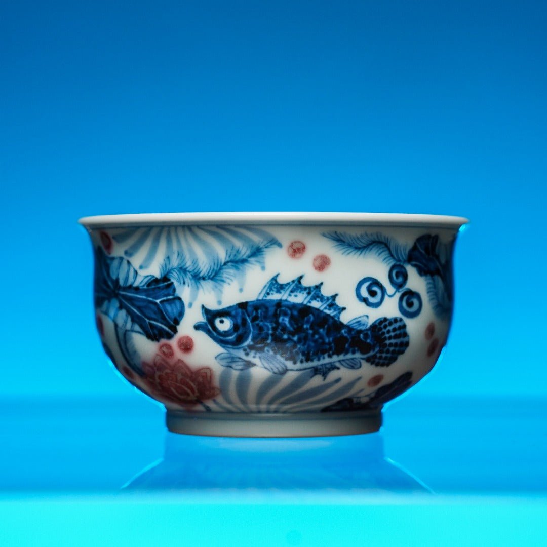 Yu Zao 140cc - Jing De Zhen Porcelain Gaiwan - zycs_China