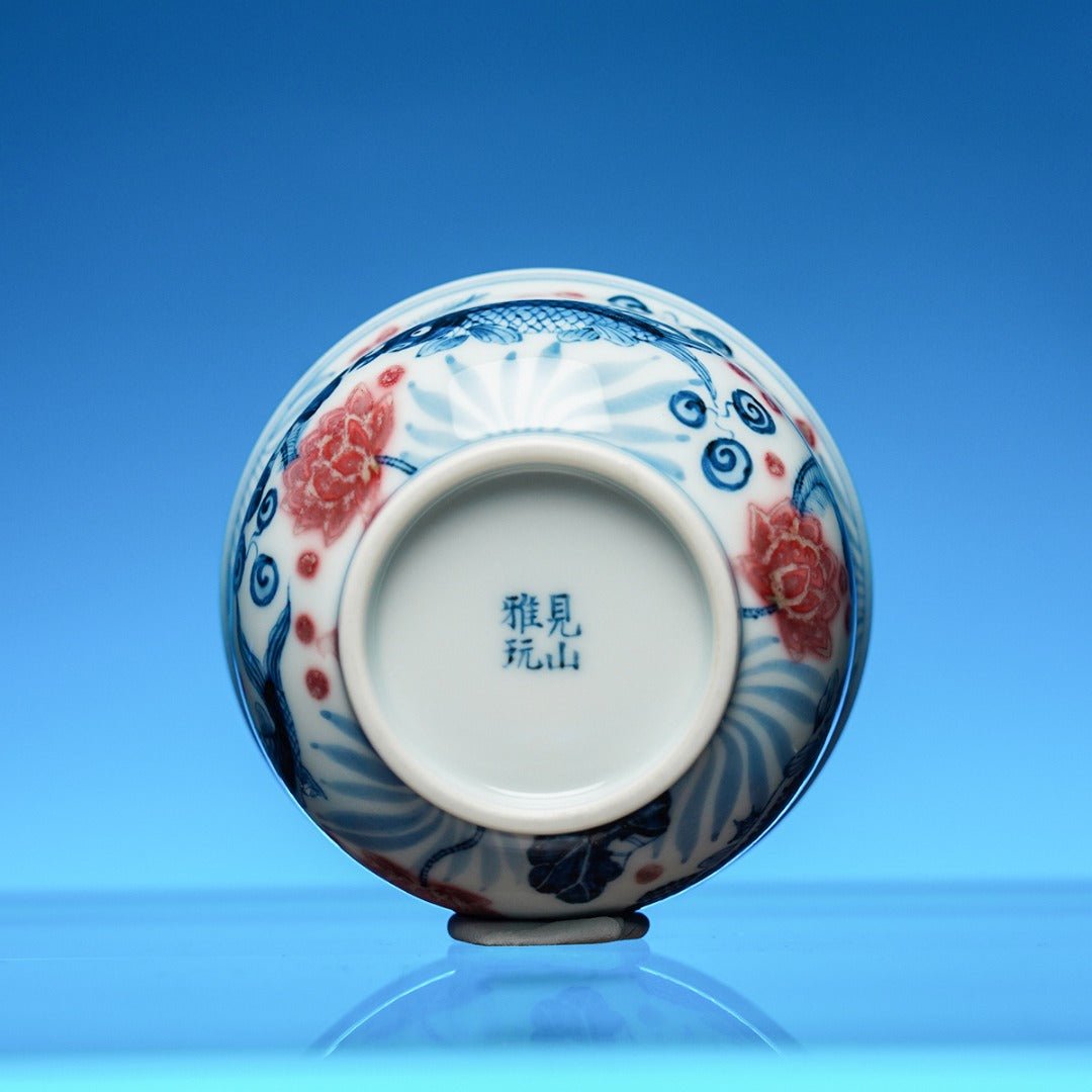 Yu Zao 140cc - Jing De Zhen Porcelain Gaiwan - zycs_China