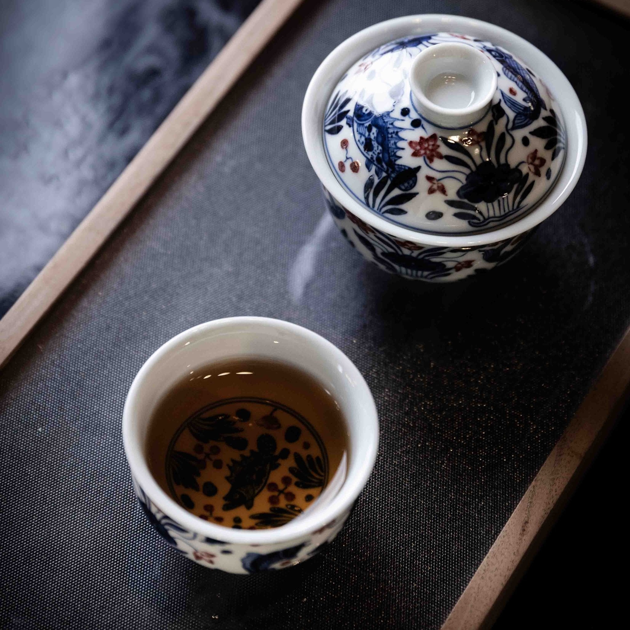 Yu Zao 70cc - Jing De Zhen Porcelain Gaiwan - zycs_China