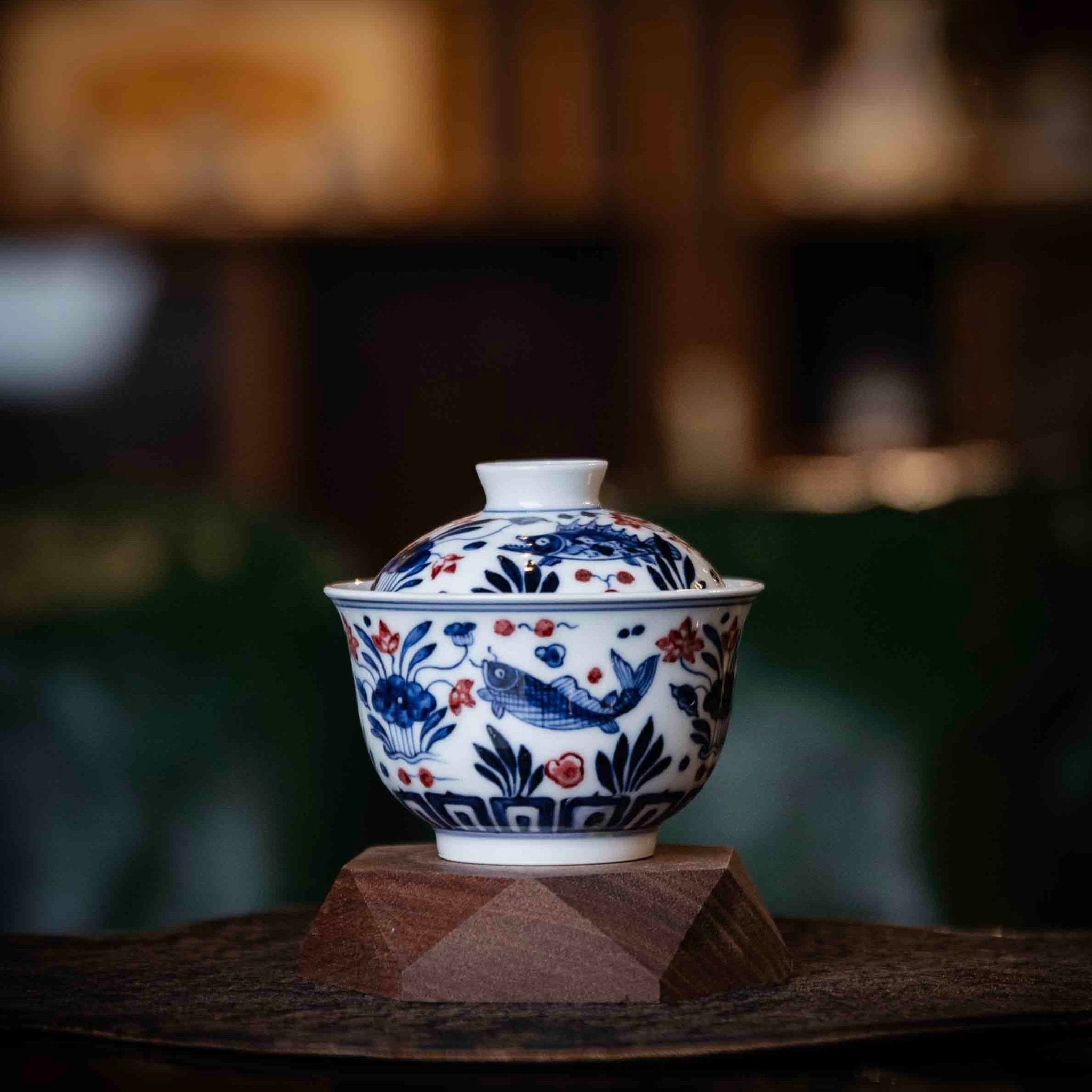 Yu Zao 70cc - Jing De Zhen Porcelain Gaiwan - zycs_China