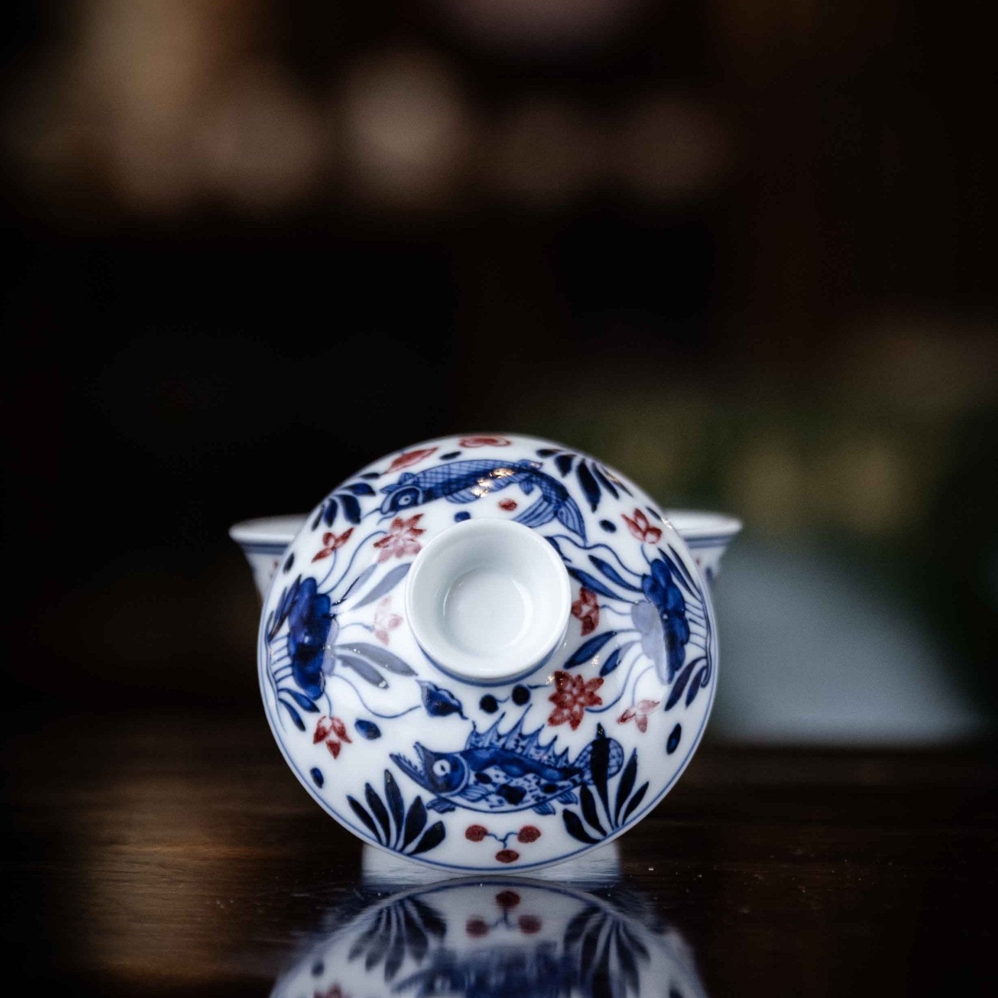 Yu Zao 70cc - Jing De Zhen Porcelain Gaiwan - zycs_China