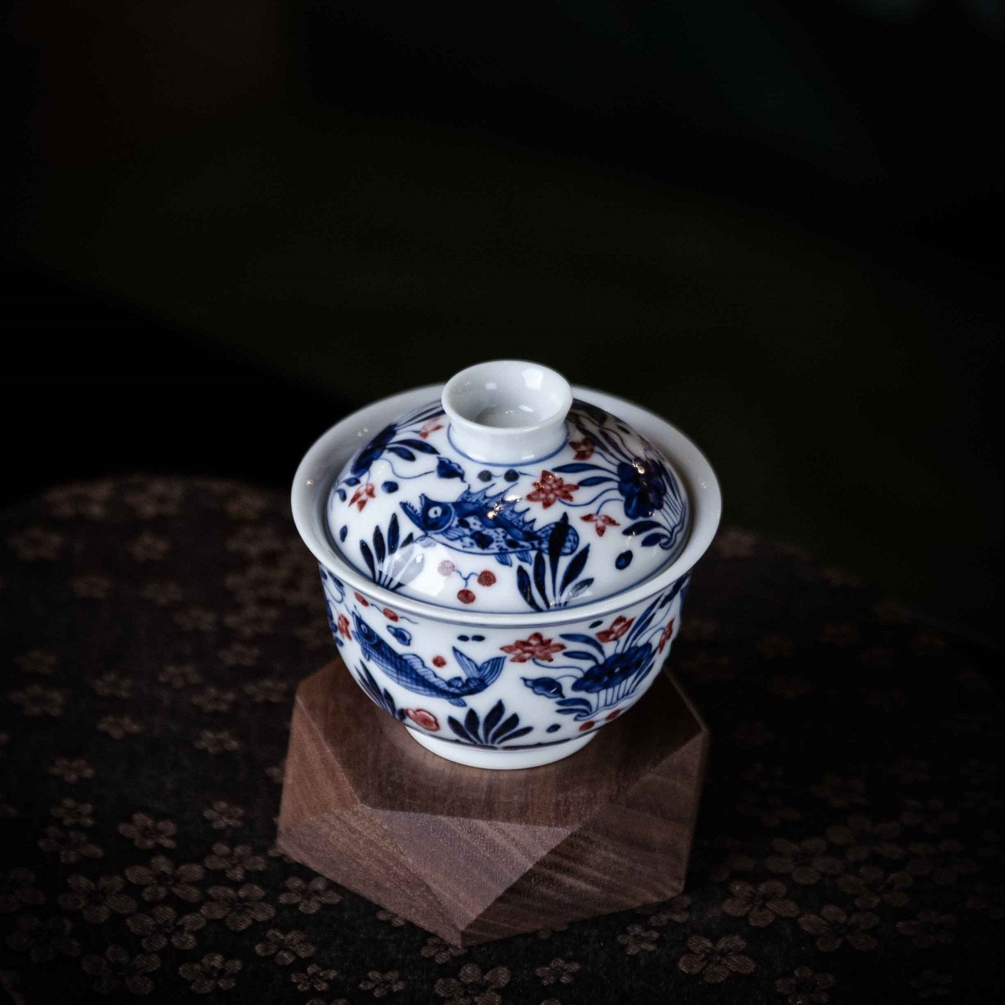 Yu Zao 70cc - Jing De Zhen Porcelain Gaiwan - zycs_China