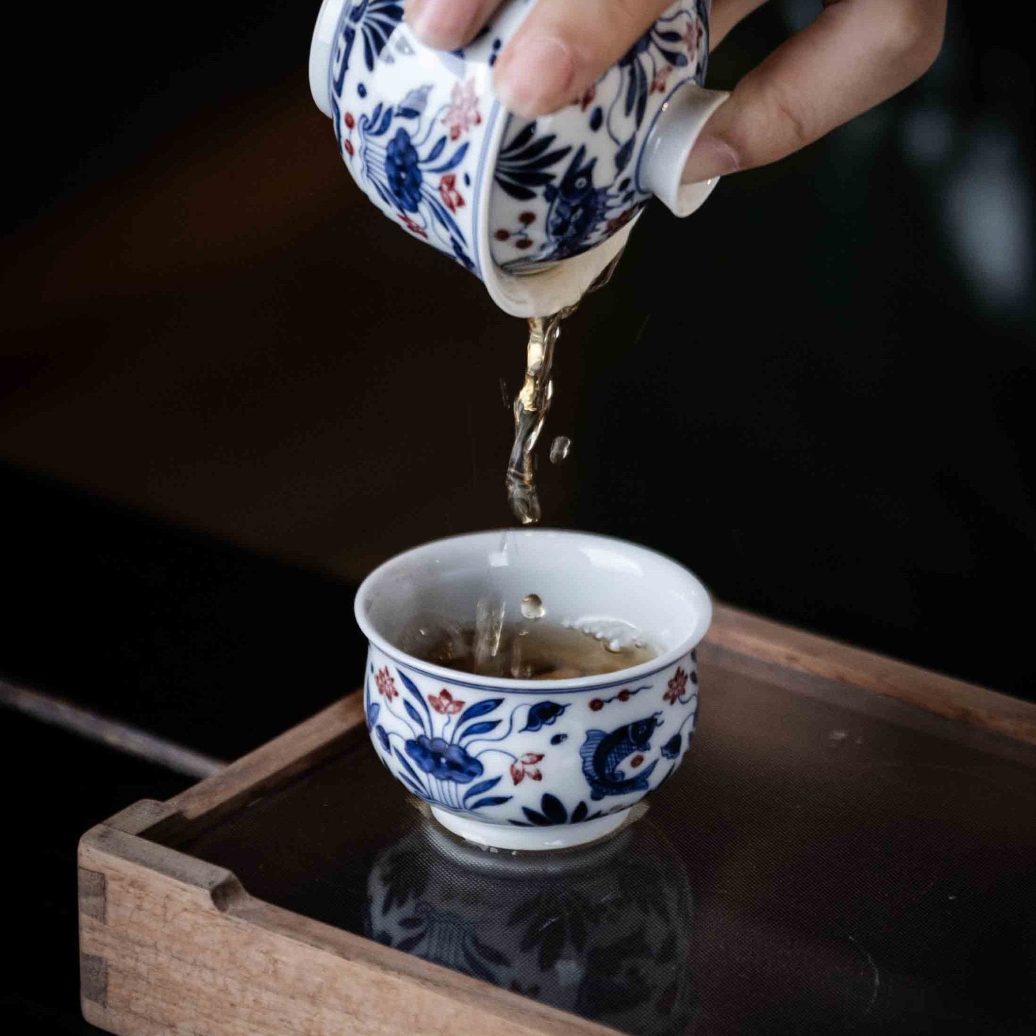 Yu Zao 70cc - Jing De Zhen Porcelain Gaiwan - zycs_China