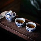 Yu Zao 70cc - Jing De Zhen Porcelain Gaiwan - zycs_China
