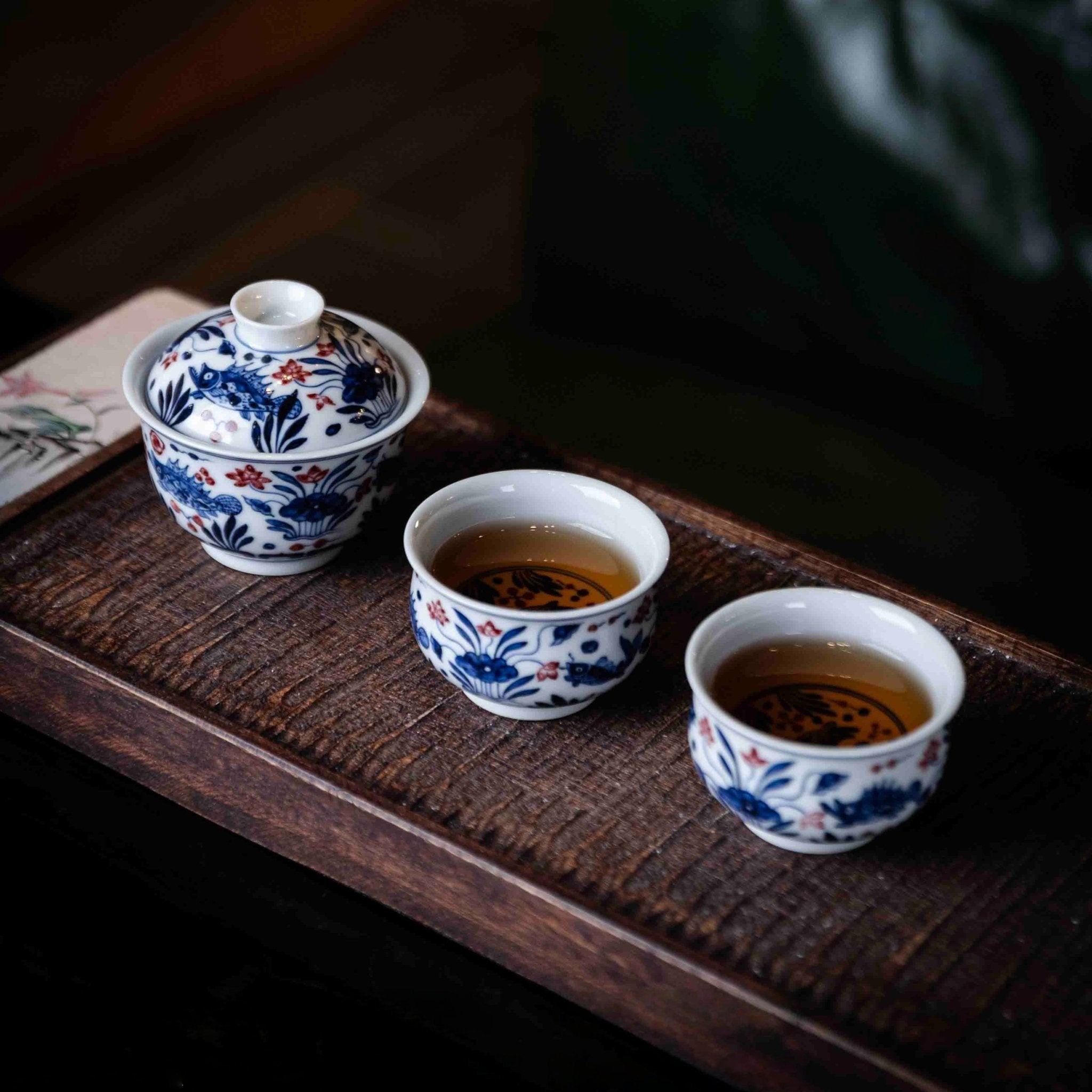 Yu Zao 70cc - Jing De Zhen Porcelain Gaiwan - zycs_China