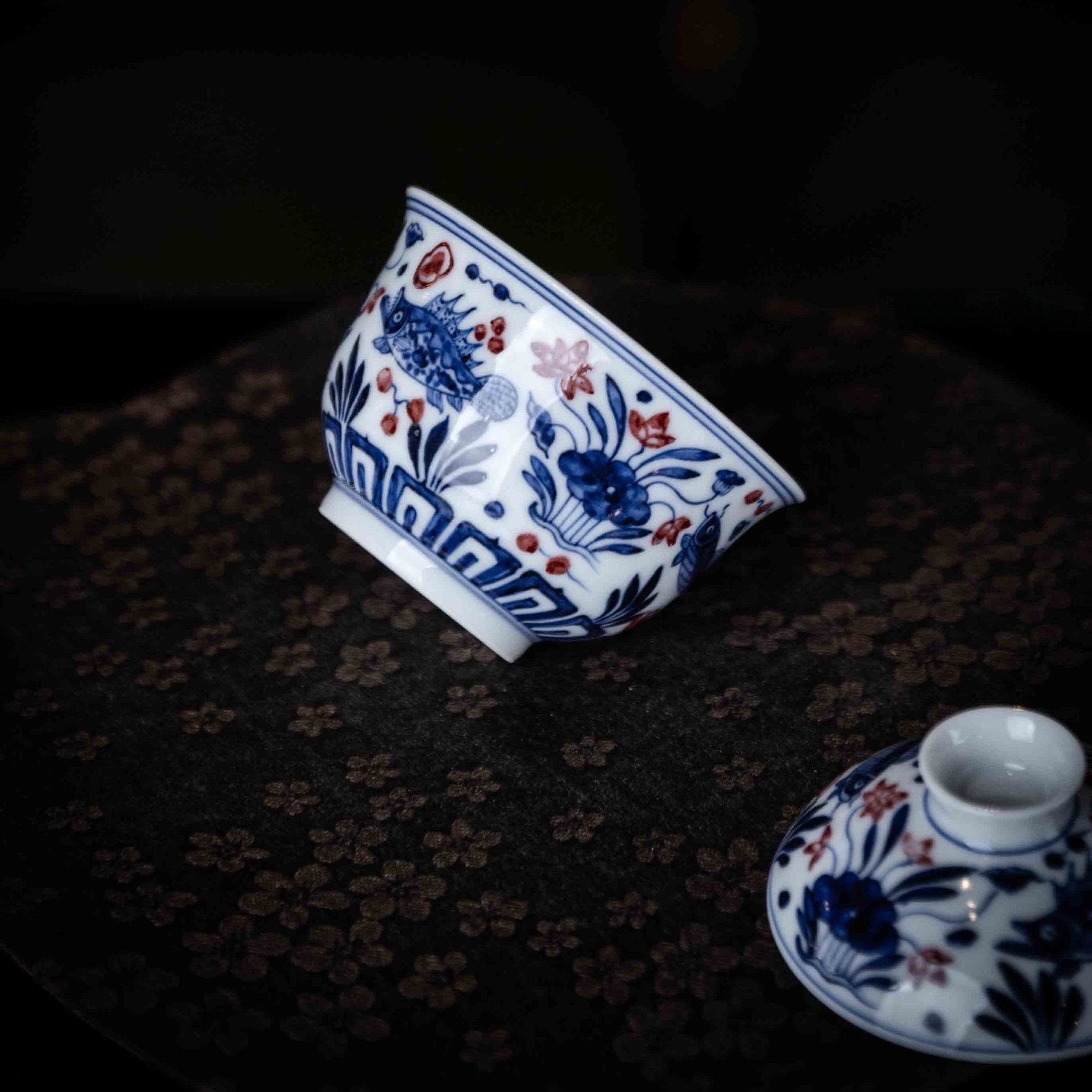 Yu Zao 70cc - Jing De Zhen Porcelain Gaiwan - zycs_China