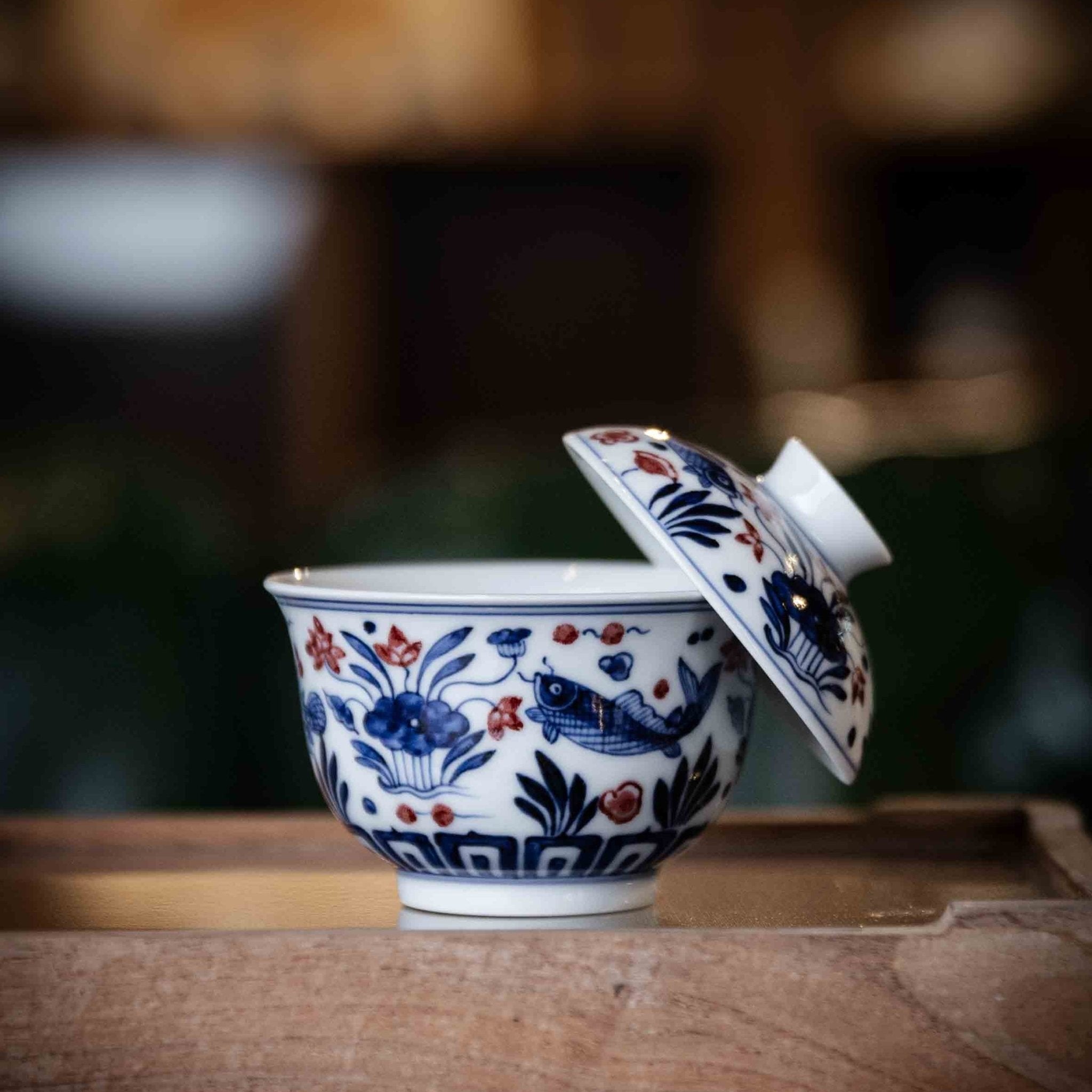 Yu Zao 70cc - Jing De Zhen Porcelain Gaiwan - zycs_China