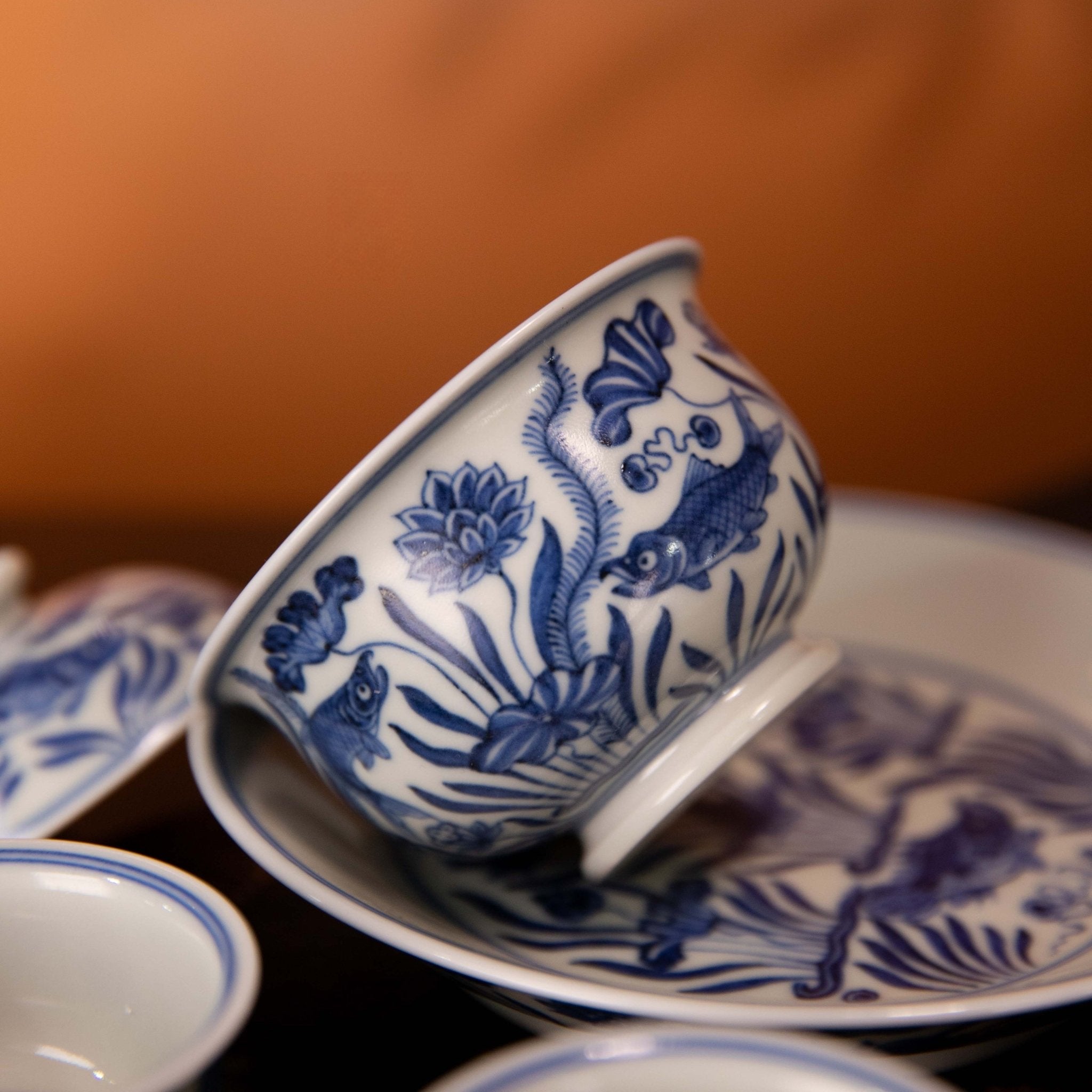 Yu Zao 85cc - Jing De Zhen Porcelain Gaiwan - zycs_China