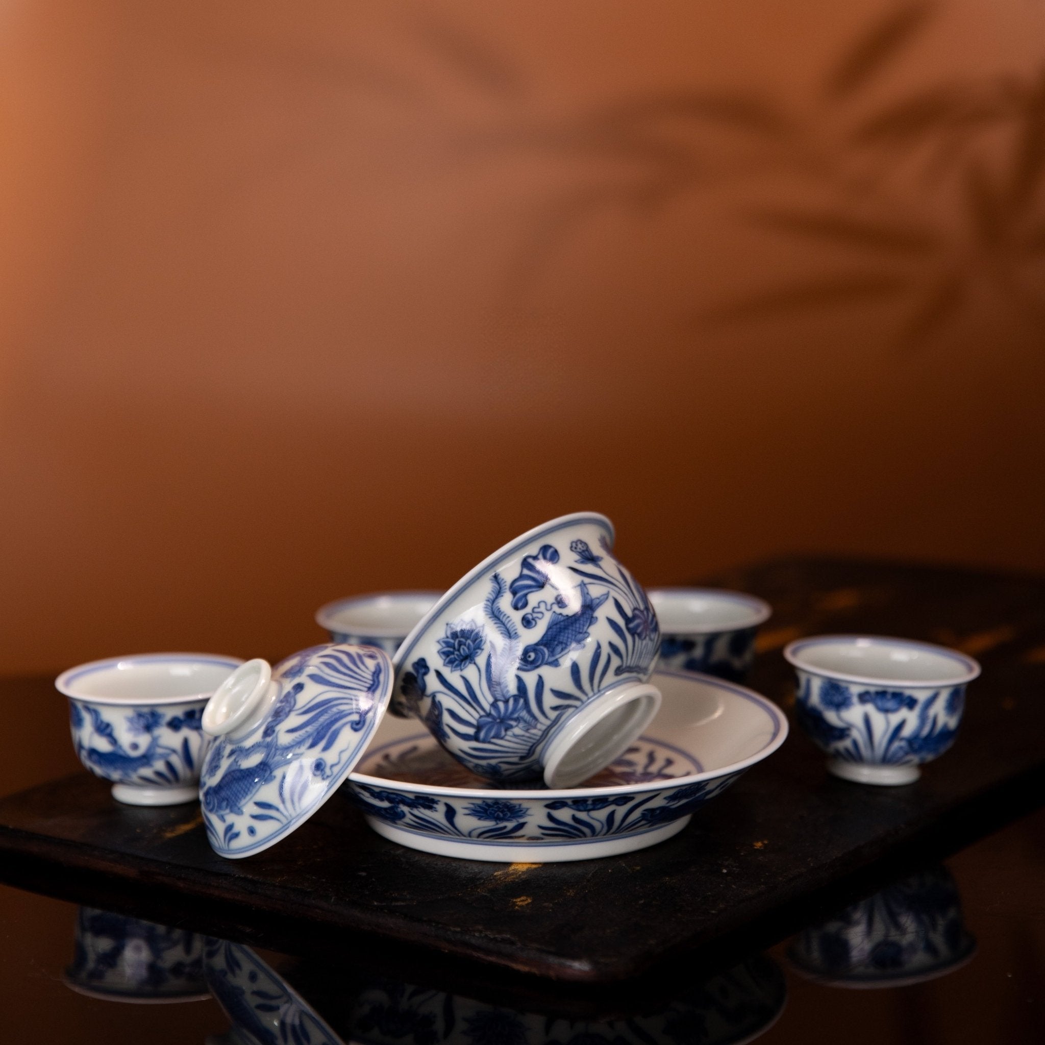 Yu Zao 85cc - Jing De Zhen Porcelain Gaiwan - zycs_China
