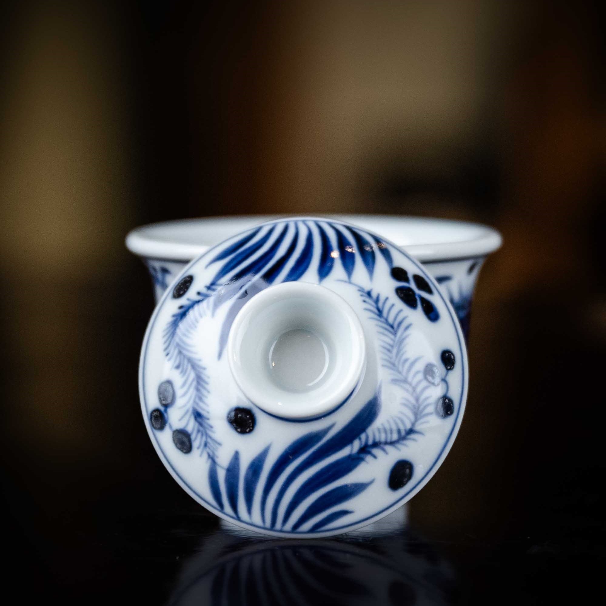 Yu Zao Wen 50cc - Jing De Zhen Porcelain Gaiwan - zycs_China