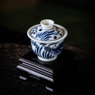 Yu Zao Wen 50cc - Jing De Zhen Porcelain Gaiwan - zycs_China