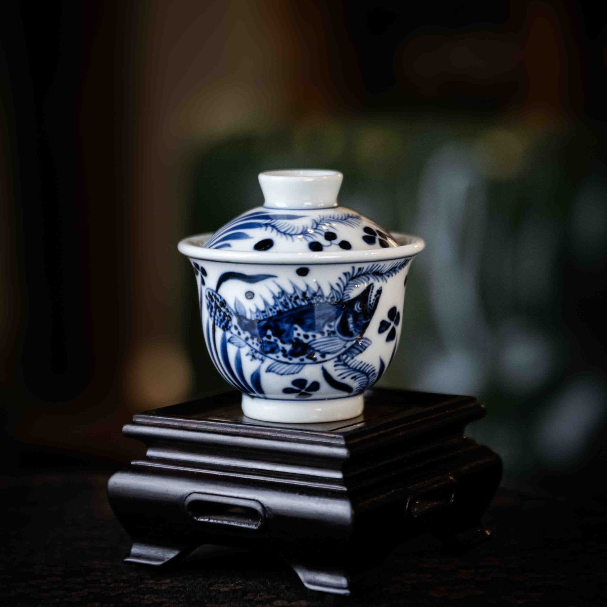 Yu Zao Wen 50cc - Jing De Zhen Porcelain Gaiwan - zycs_China