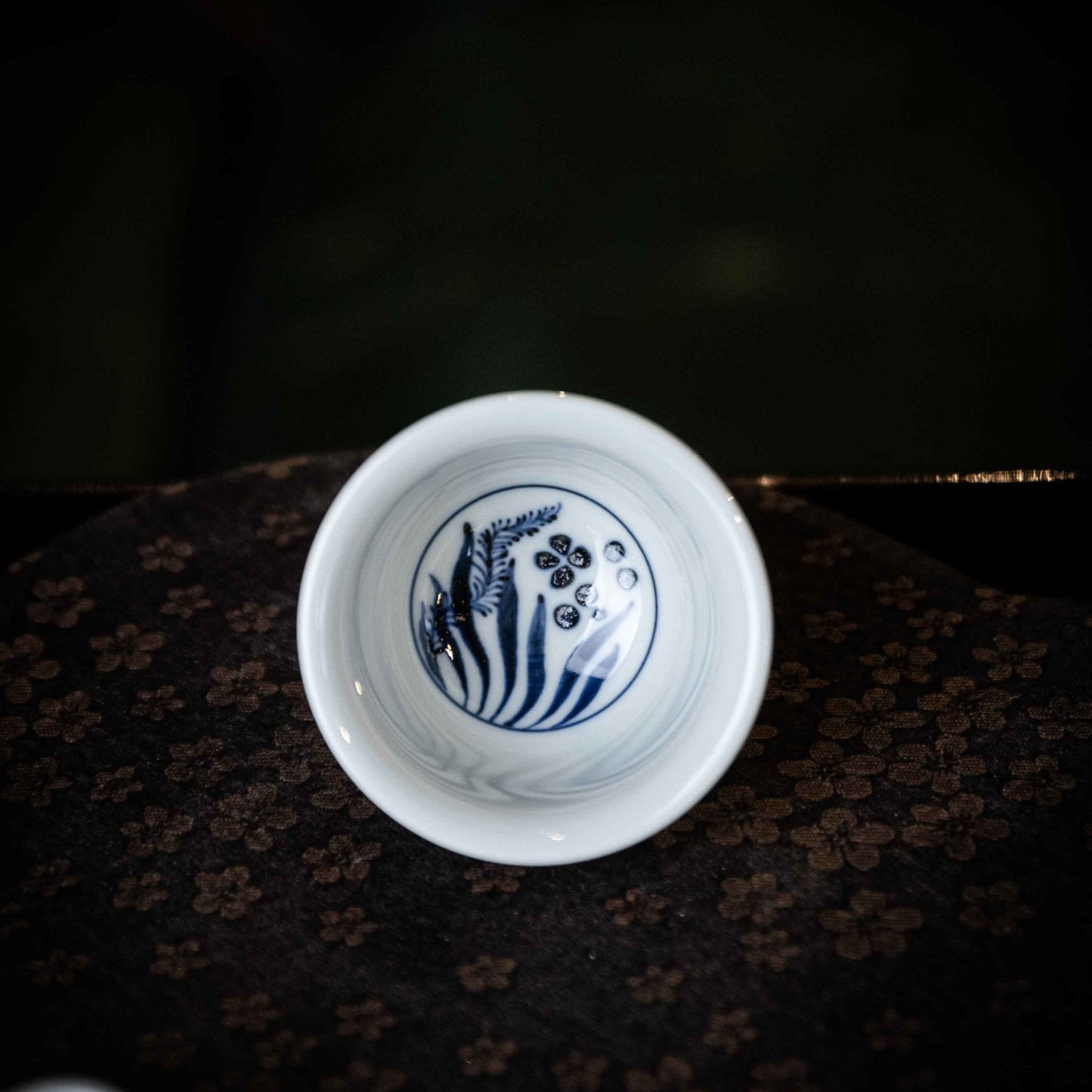 Yu Zao Wen 50cc - Jing De Zhen Porcelain Gaiwan - zycs_China