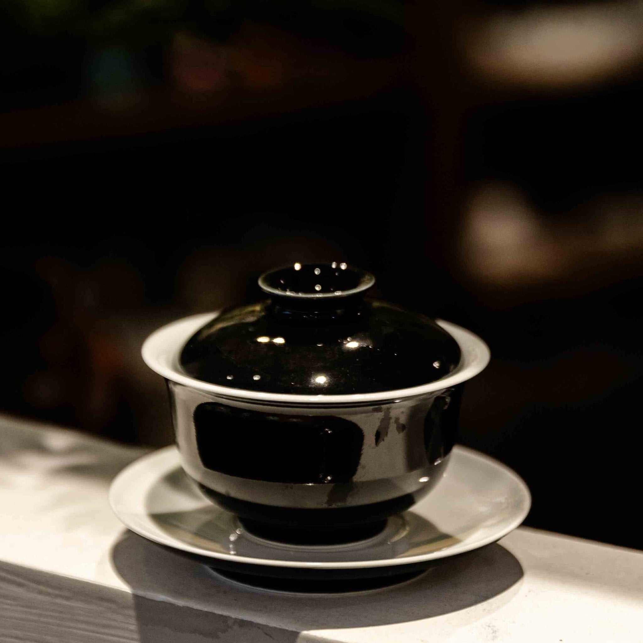Yuan Rong 150cc - Jing De Zhen Porcelain Gaiwan - zycs_China