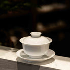 Yuan Rong 150cc - Jing De Zhen Porcelain Gaiwan - zycs_China