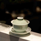 Yuan Rong 150cc - Jing De Zhen Porcelain Gaiwan - zycs_China