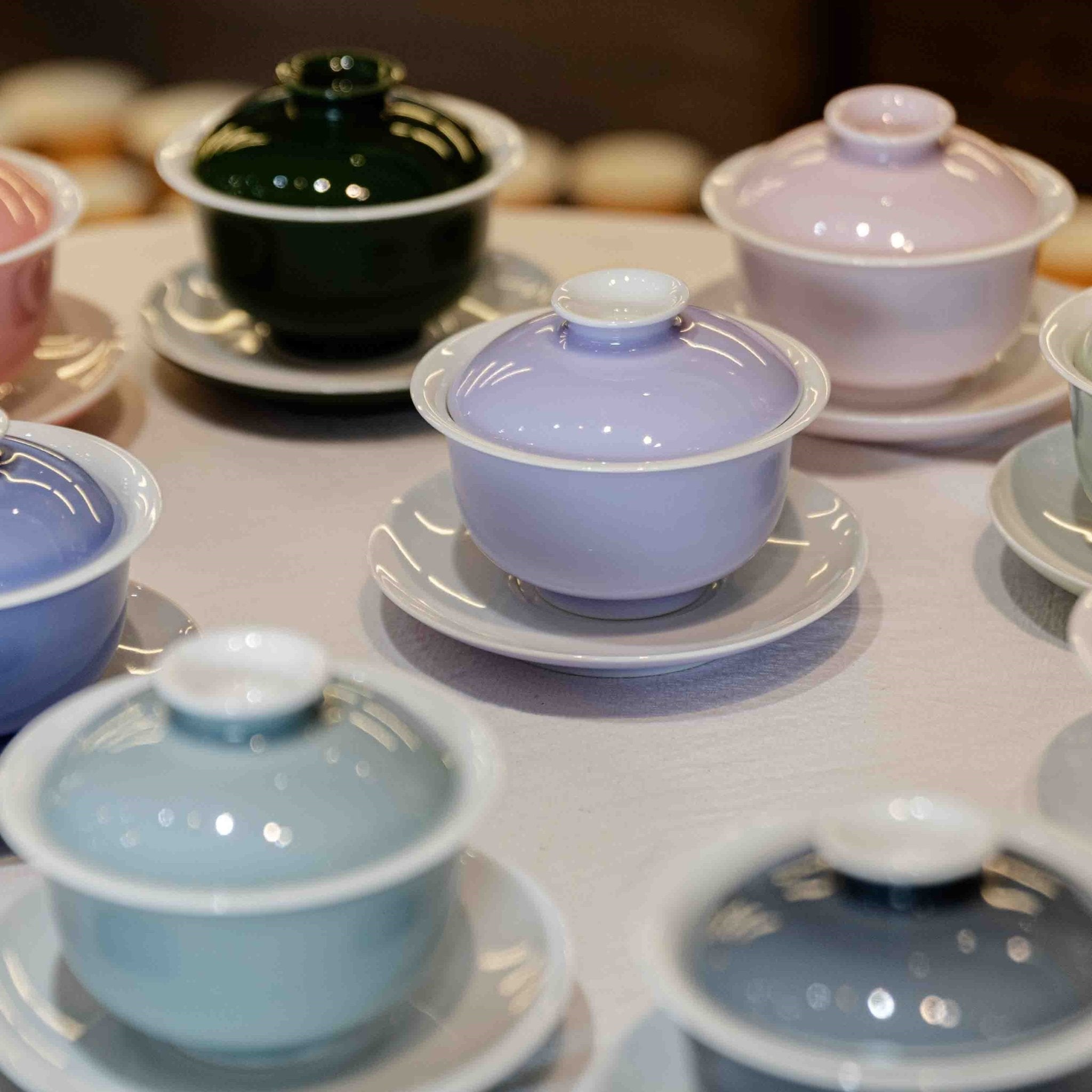 Yuan Rong 150cc - Jing De Zhen Porcelain Gaiwan - zycs_China