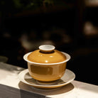 Yuan Rong 150cc - Jing De Zhen Porcelain Gaiwan - zycs_China