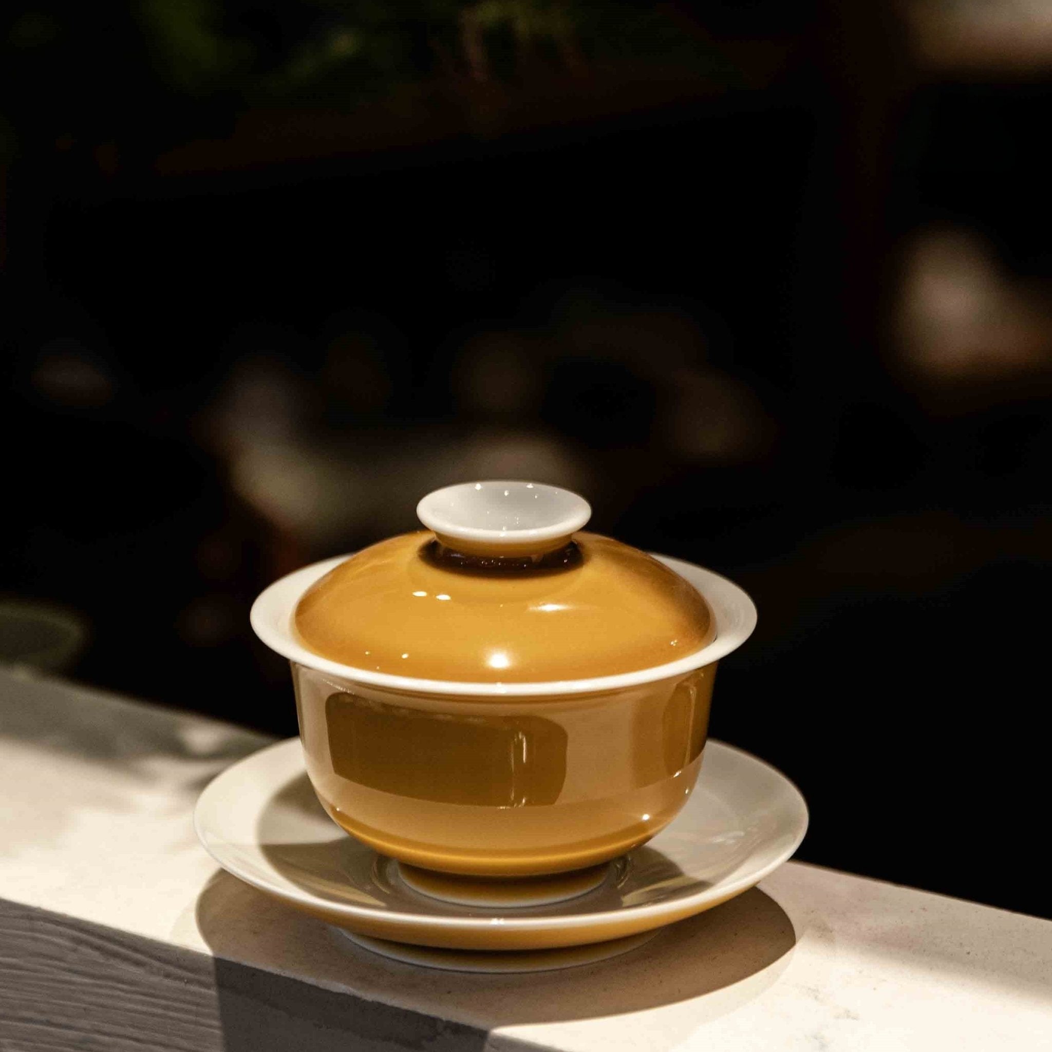 Yuan Rong 150cc - Jing De Zhen Porcelain Gaiwan - zycs_China