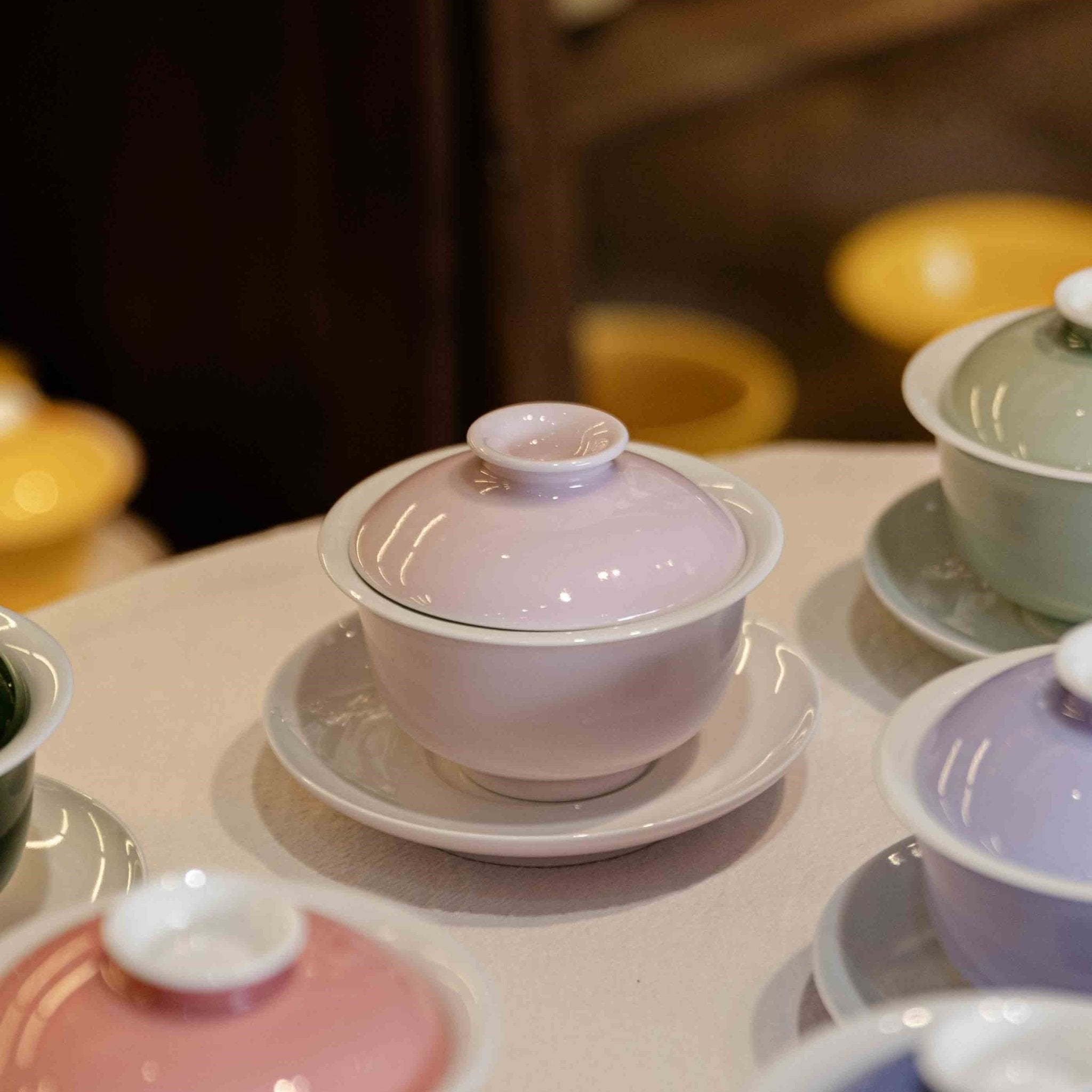 Yuan Rong 150cc - Jing De Zhen Porcelain Gaiwan - zycs_China