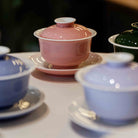 Yuan Rong 150cc - Jing De Zhen Porcelain Gaiwan - zycs_China