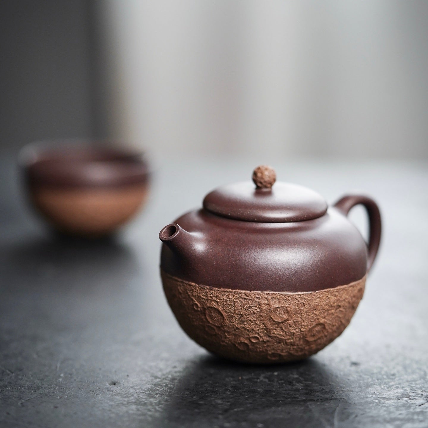 Yue Qiu 180cc - Yixing Handmade Teapot - zycs_China
