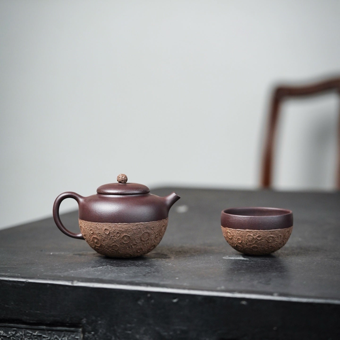 Yue Qiu 180cc - Yixing Handmade Teapot - zycs_China