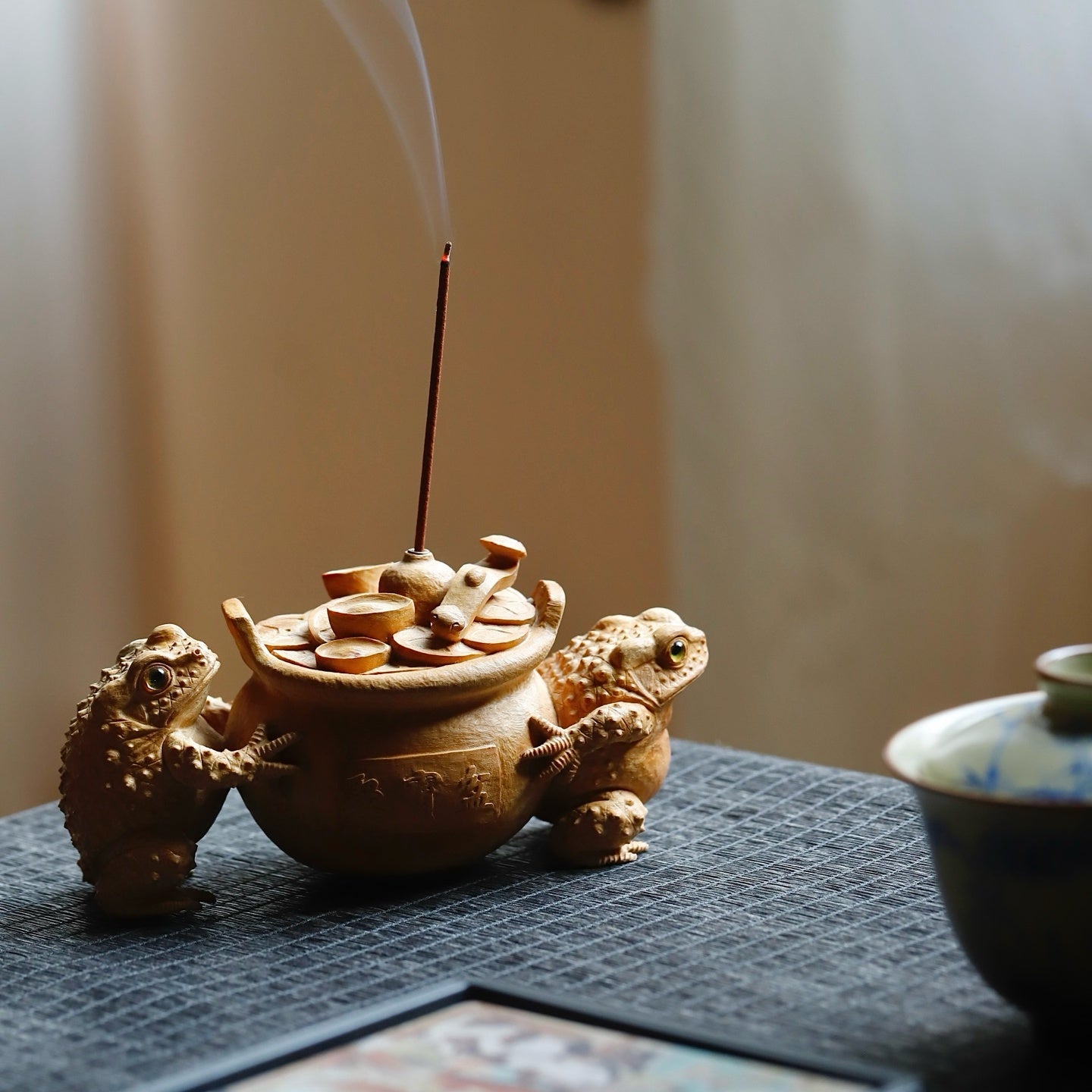 Yun Cai Wa - Wood Sculpture - zycs_China