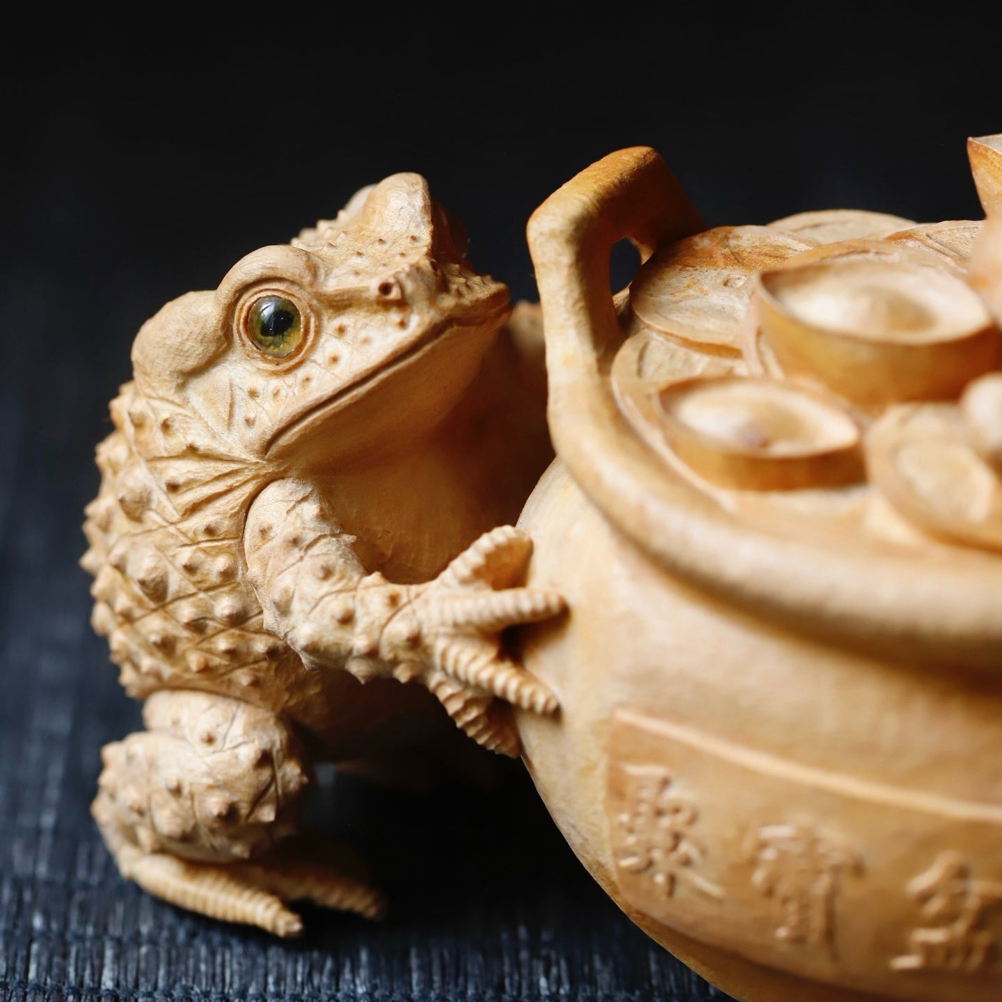 Yun Cai Wa - Wood Sculpture - zycs_China