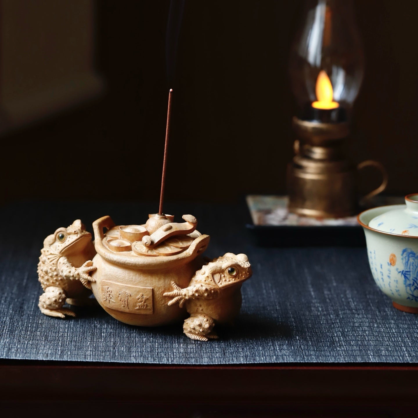 Yun Cai Wa - Wood Sculpture - zycs_China