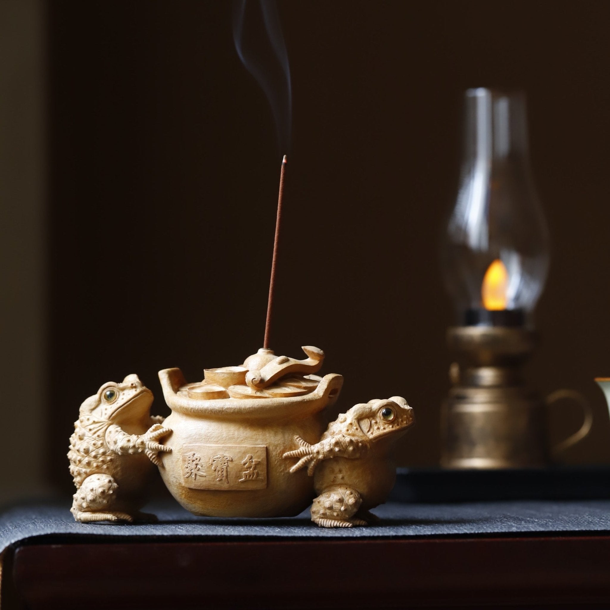 Yun Cai Wa - Wood Sculpture - zycs_China