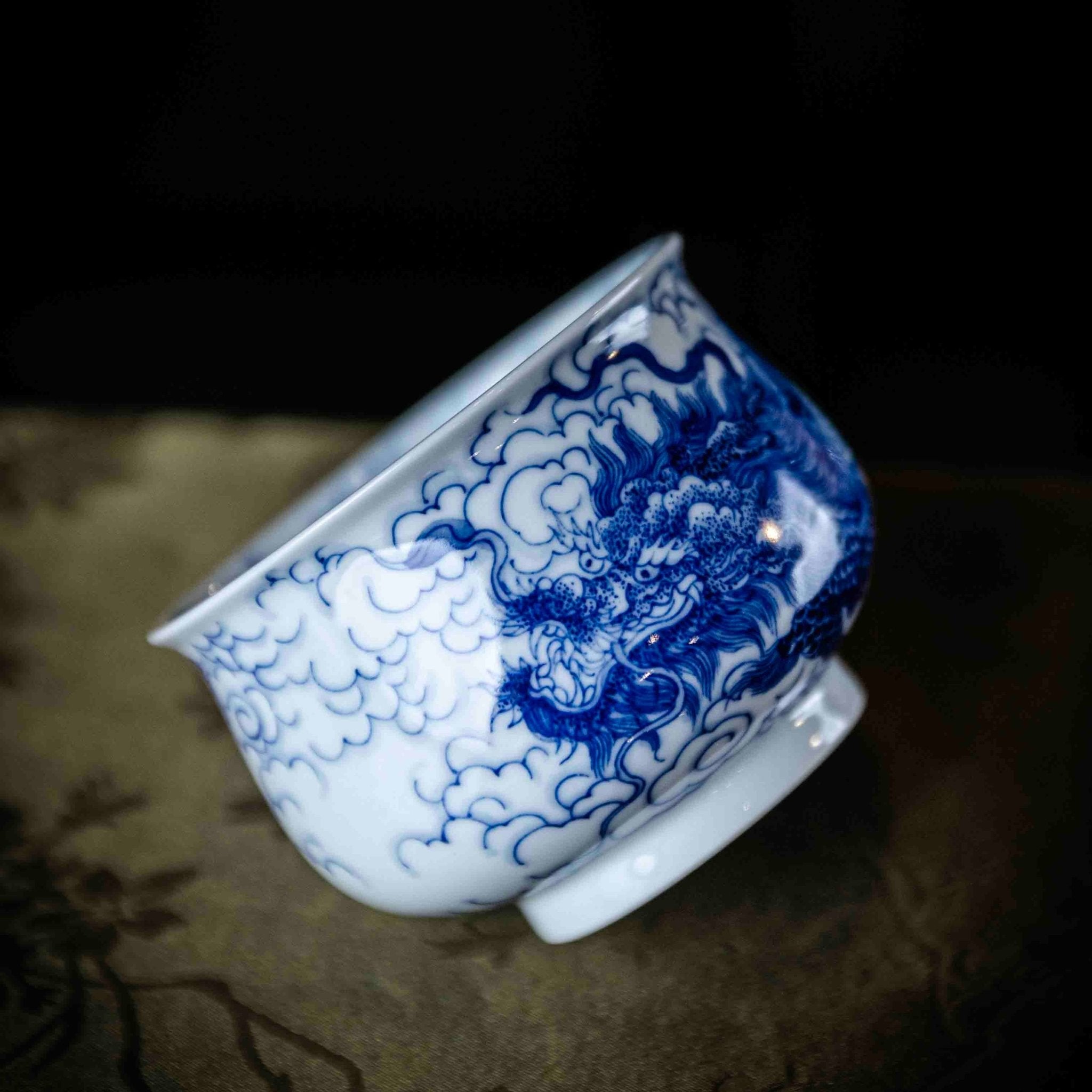 Yun Long 120cc - Jing De Zhen Porcelain Teacup - zycs_China