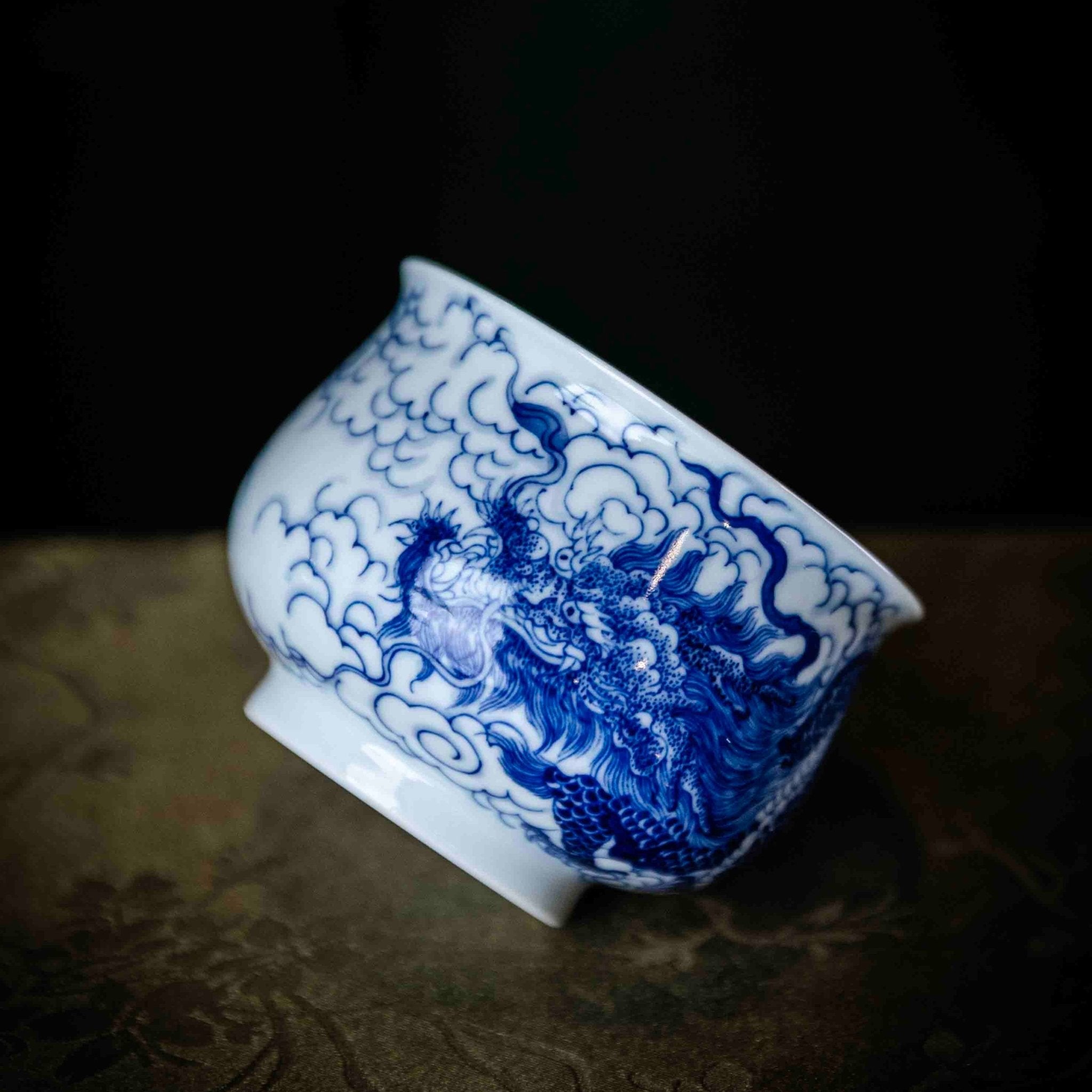 Yun Long 120cc - Jing De Zhen Porcelain Teacup - zycs_China