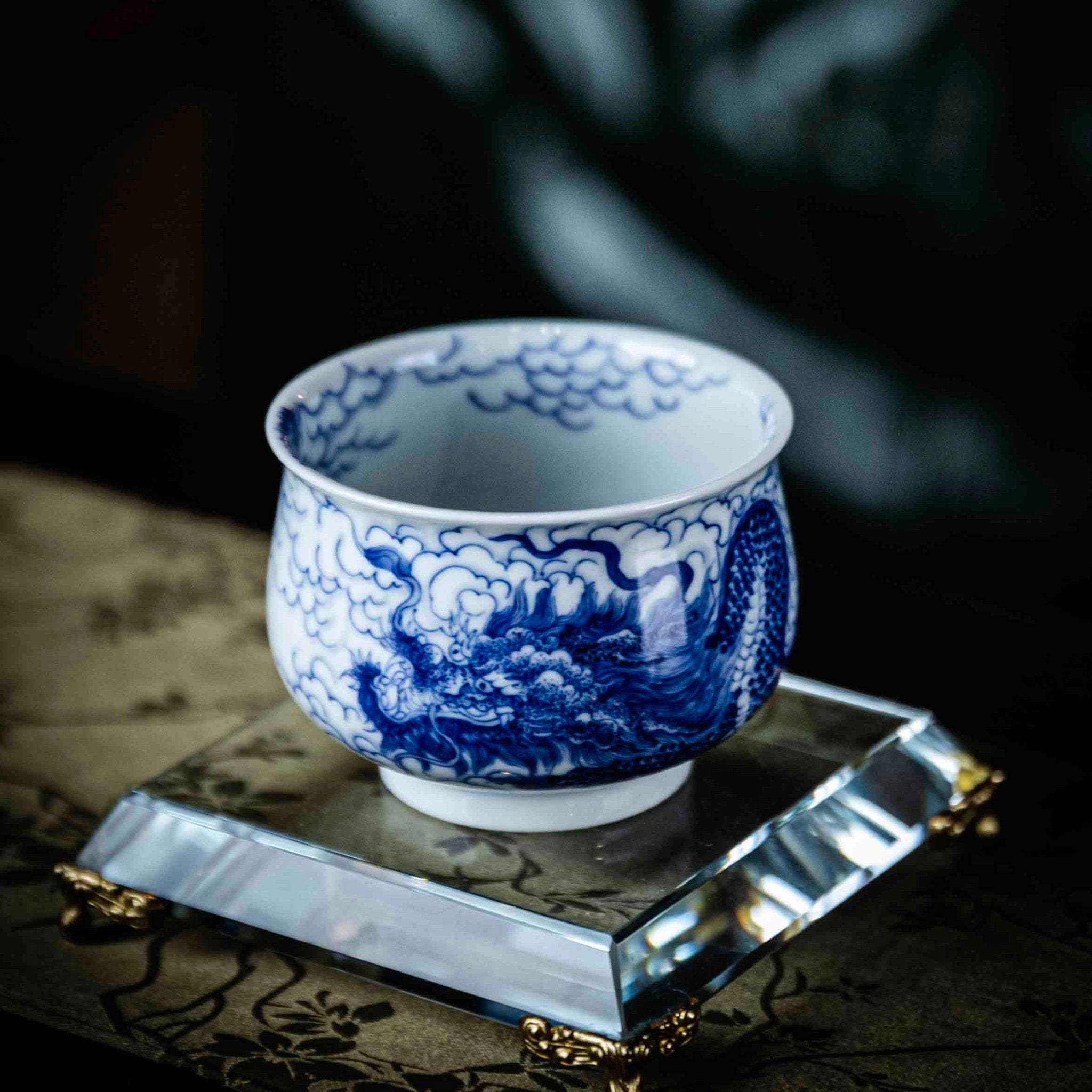 Yun Long 120cc - Jing De Zhen Porcelain Teacup - zycs_China