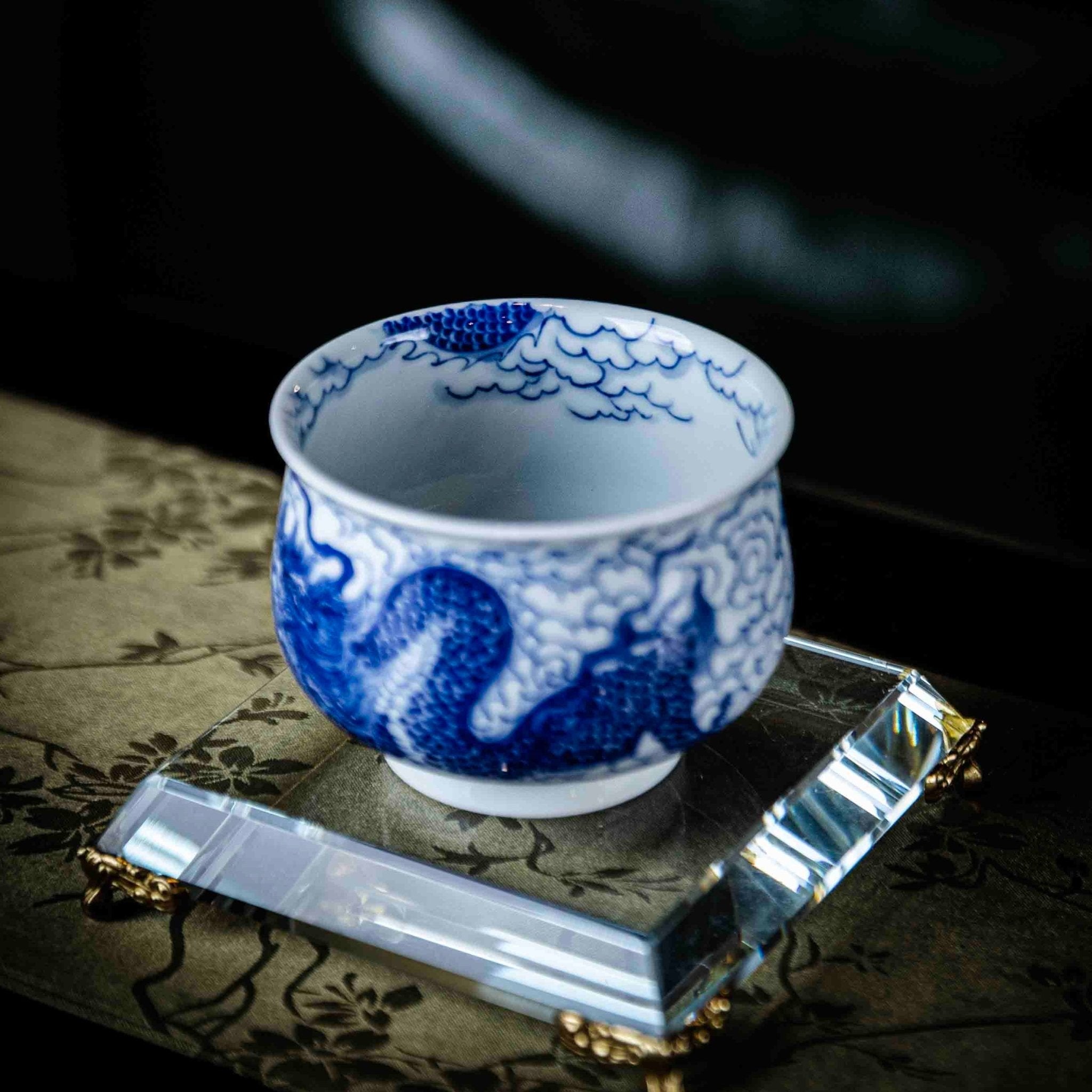 Yun Long 120cc - Jing De Zhen Porcelain Teacup - zycs_China