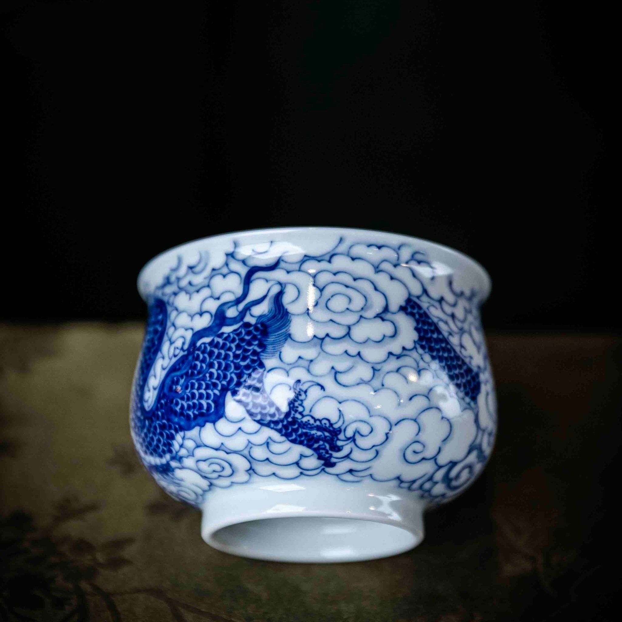 Yun Long 120cc - Jing De Zhen Porcelain Teacup - zycs_China