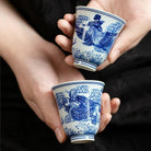 Yun Long Wen/Yun Feng Wen - Jing De Zhen Porcelain Teacup - zycs_China