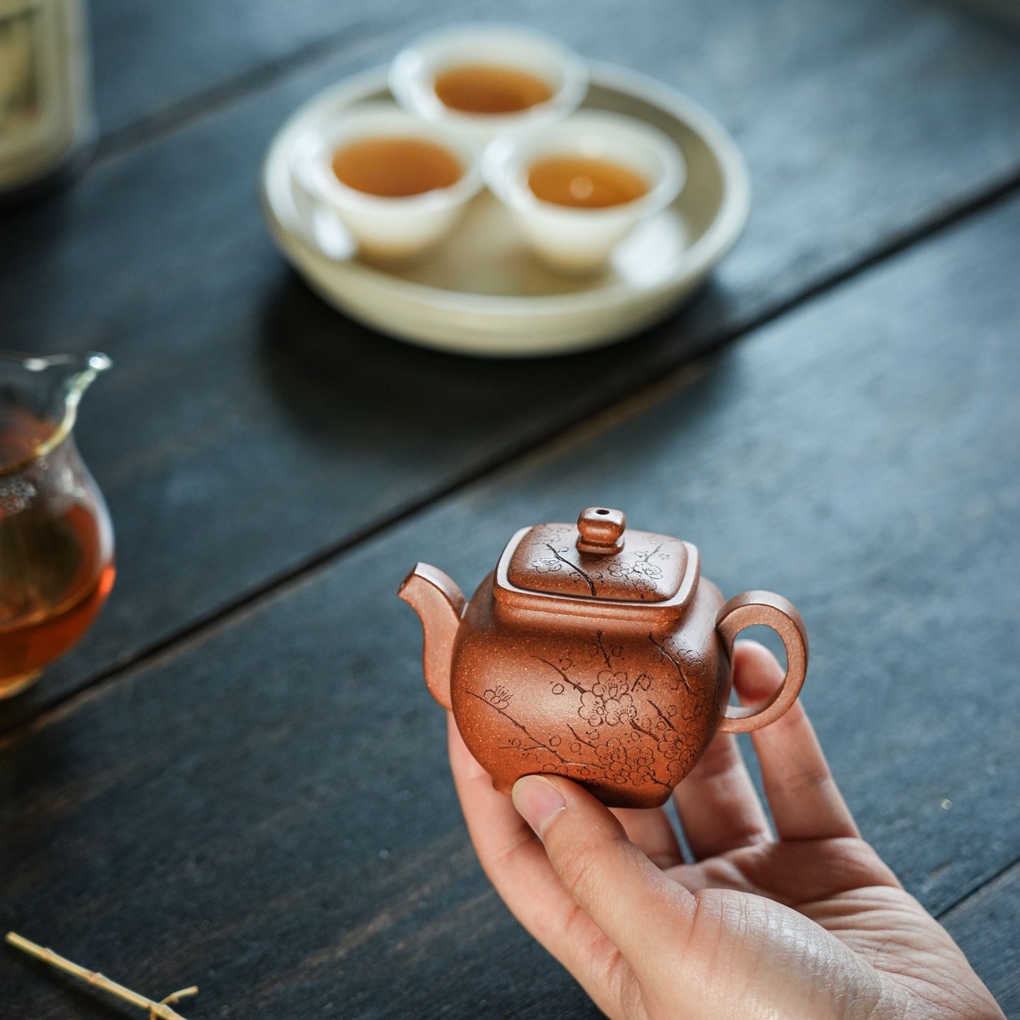 Yun Si Fang 100cc - Yixing Handmade Teapot - zycs_China