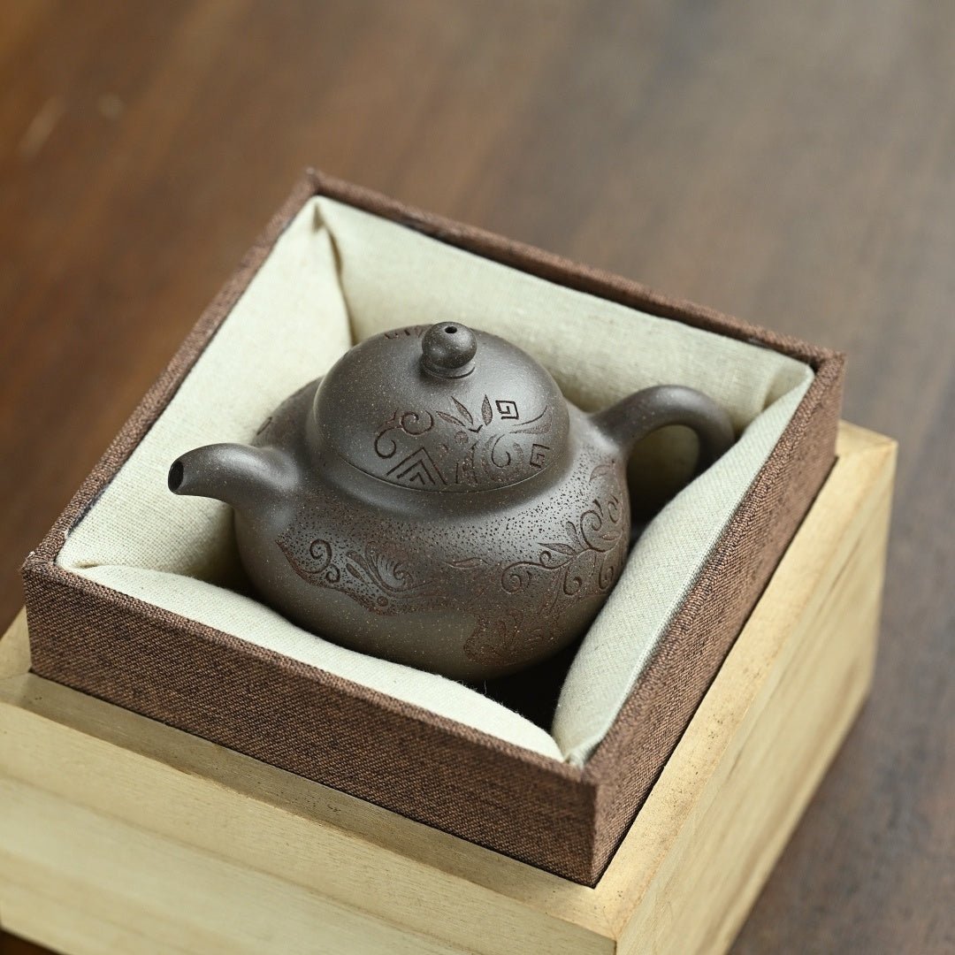 Yun Zhu 160cc - Yixing Handmade Teapot - zycs_China - tea - teapot