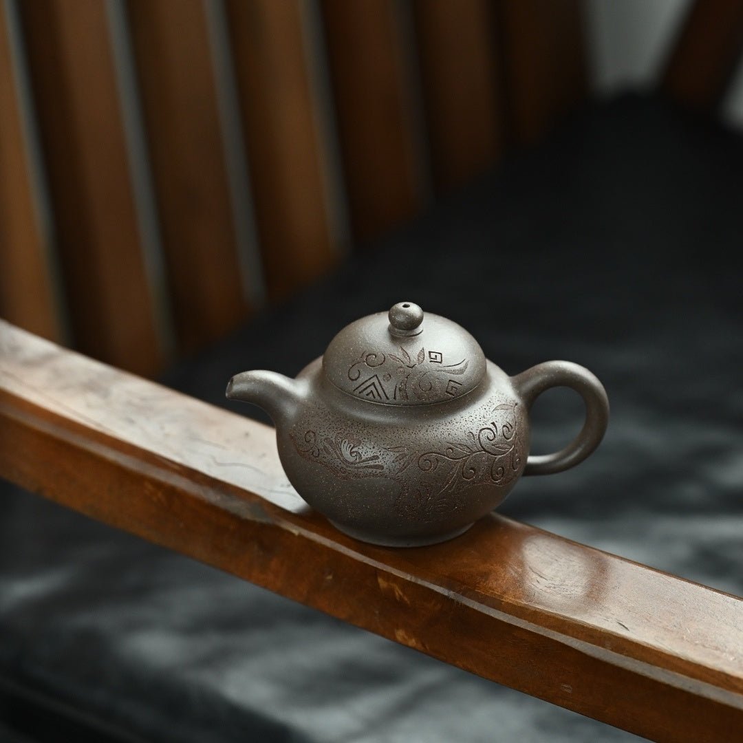 Yun Zhu 160cc - Yixing Handmade Teapot - zycs_China - tea - teapot