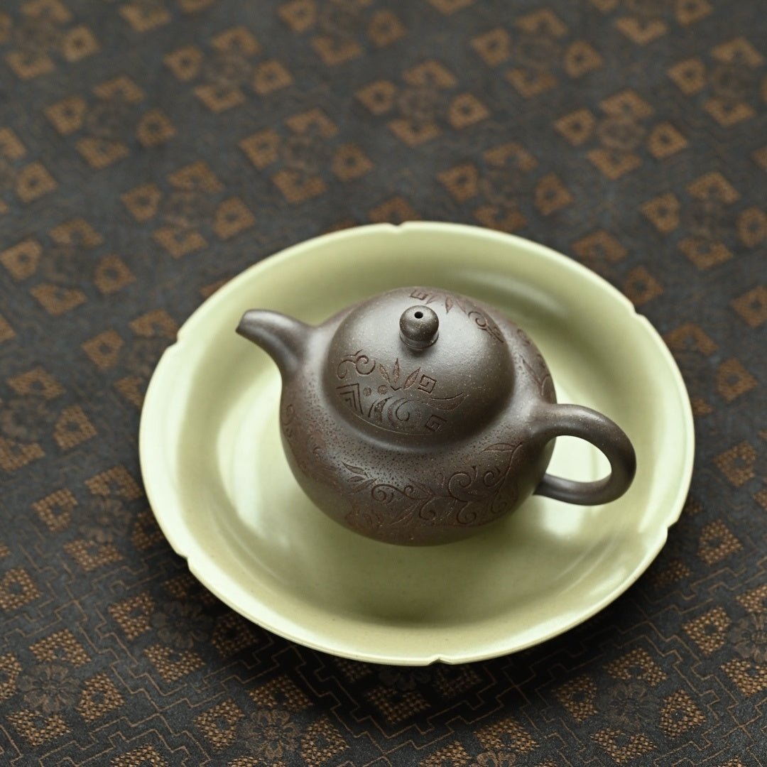 Yun Zhu 160cc - Yixing Handmade Teapot - zycs_China - tea - teapot