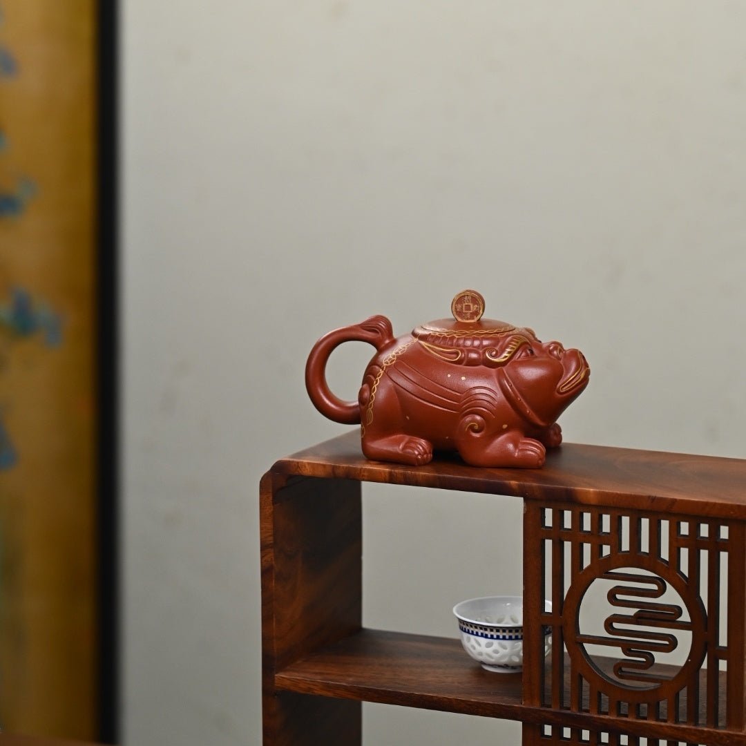 Zhao Cai Jin Bao 200cc - Yixing Handmade Teapot - zycs_China