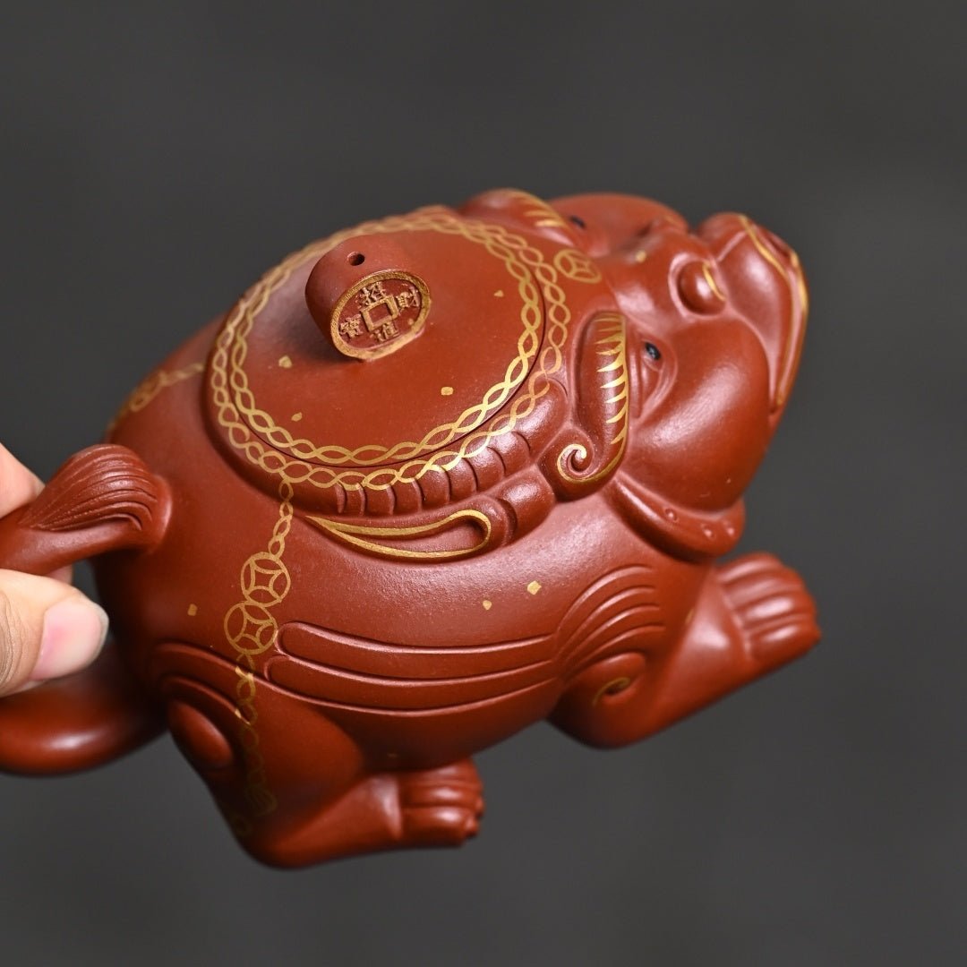 Zhao Cai Jin Bao 200cc - Yixing Handmade Teapot - zycs_China